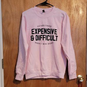 Unisex Established Expensive And Difficult When I Was Born Sweatshirt